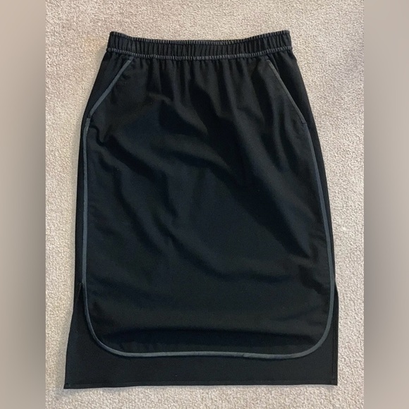 Lafayette 148 New York Midi Black Pencil Skirt New - Picture 3 of 5